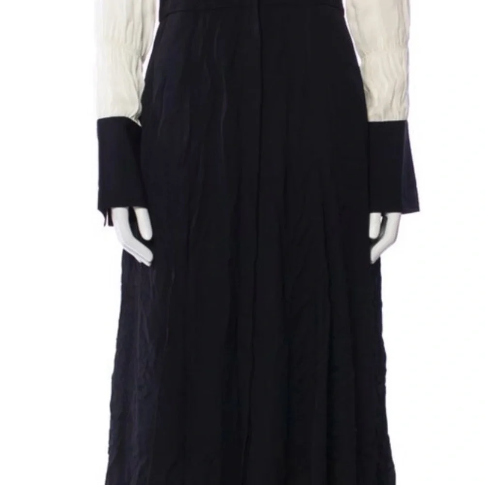 ME+EM Black and White Long Sleeve Dress - Picture 4 of 4